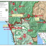 Highway 1 Conditions In Big Sur, California   California Coastal Highway Map
