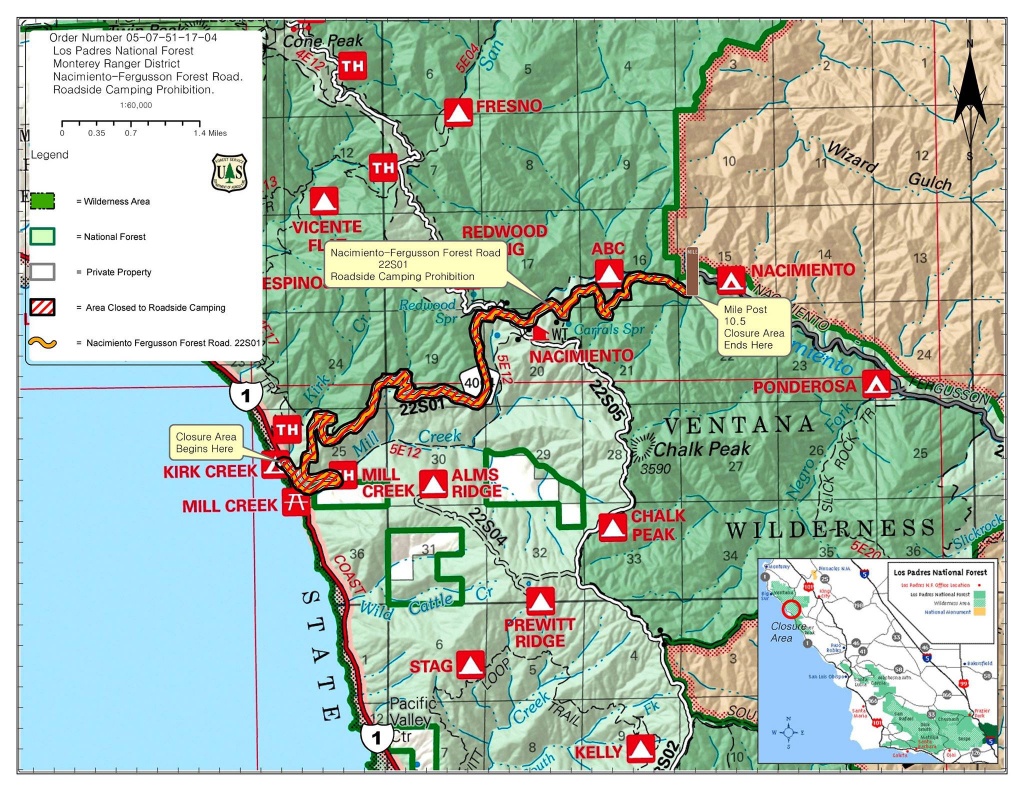 Highway 1 Conditions In Big Sur, California - California Traffic Conditions Map
