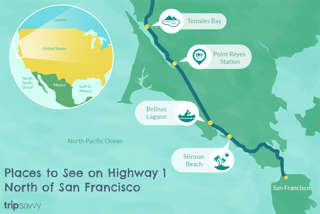 Highway 1 In Northern California - A Drive You&amp;#039;ll Love - California Highway 1 Road Trip Map