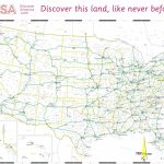 Highway Map Of Southwest Us Roadmap Inspirational 10 Beautiful Free   Free Printable Road Maps Of The United States
