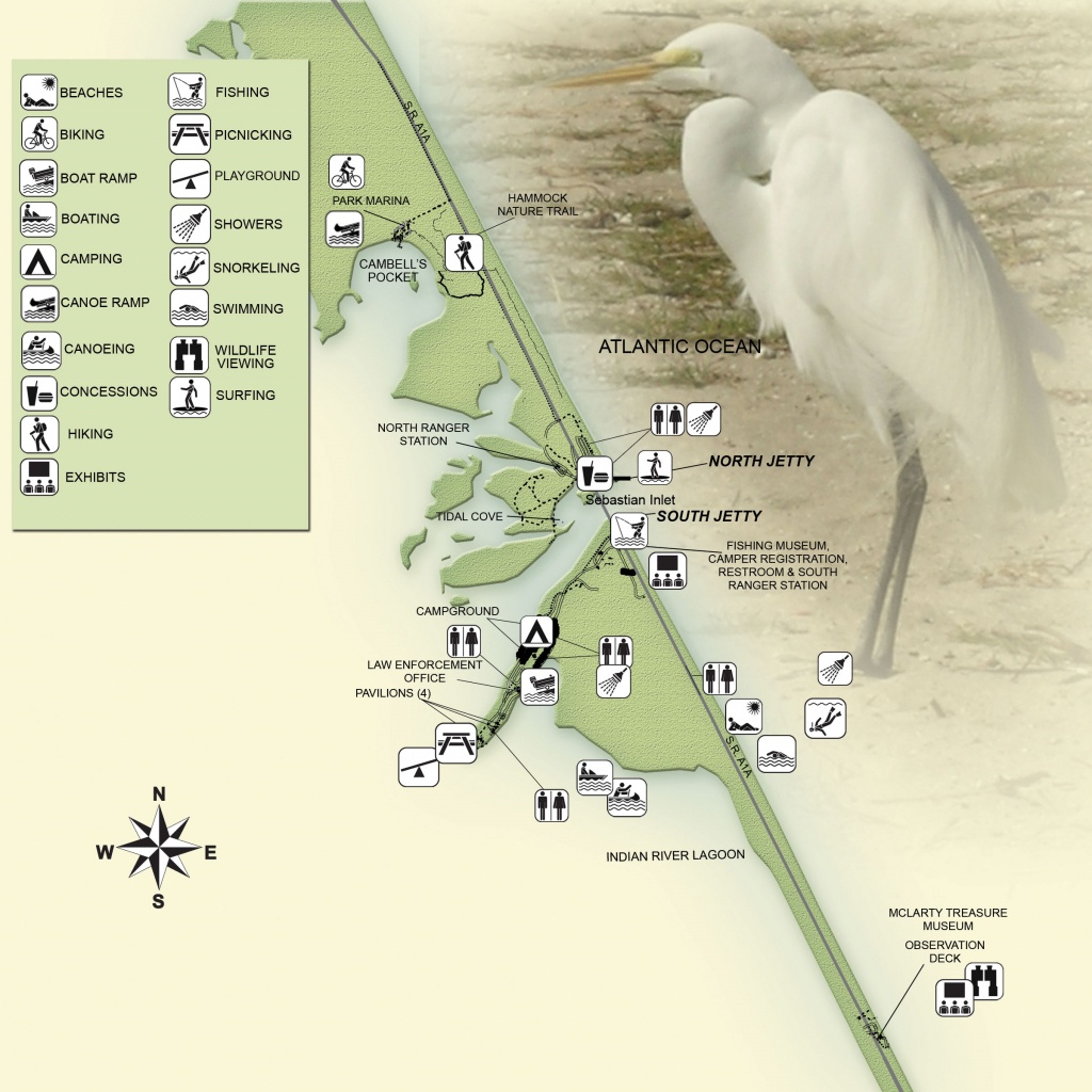 Hiking &amp;amp; Birding Trails - Sebastian River Area Chamber Of Commerce - Sebastian Florida Map
