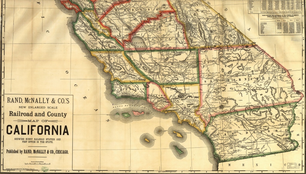 Historical Maps Of California - Historical Map Of California