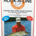 Hook N Line Map F133 Copano Bay Wade Fishing Map (With Gps   Texas Fishing Maps Free