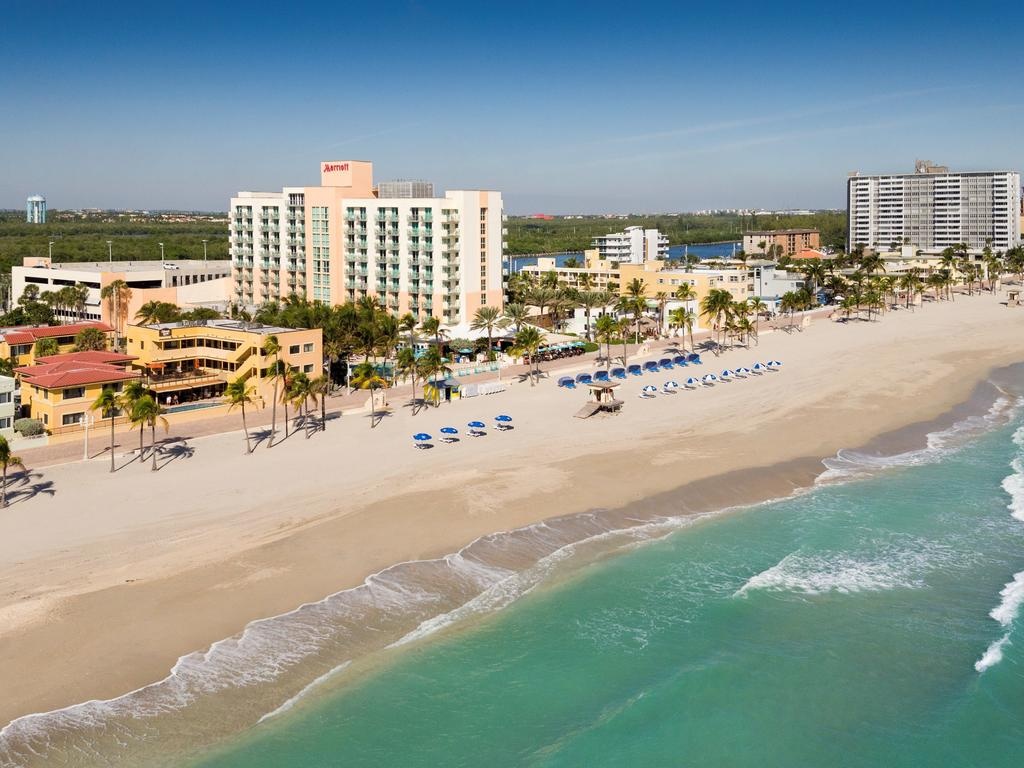 Hotel Hollywood Beach Marriott, Fl - Booking - Map Of Hotels In Hollywood Florida