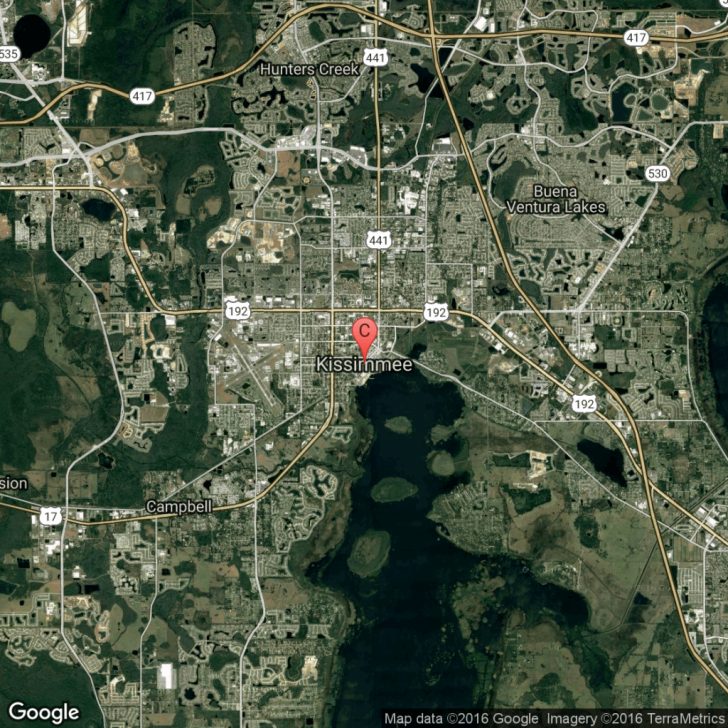 Map Of Hotels In Kissimmee Florida