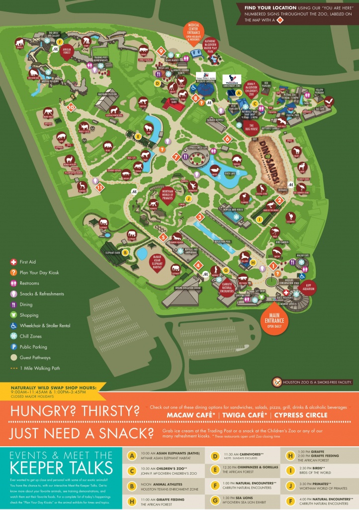 Printable Detroit Zoo Map