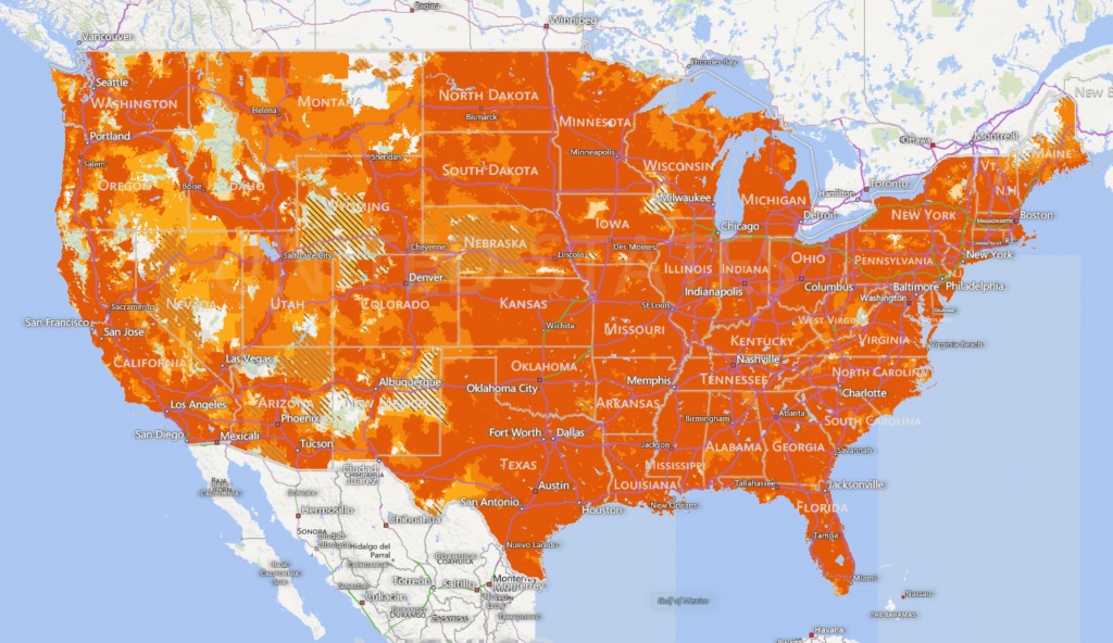 How Does Google Fi&amp;#039;s Coverage Compare To At&amp;amp;t And Verizon? | The Verge - Sprint Coverage Map Southern California