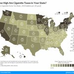 How High Are Cigarette Tax Rates In Your State? | Tax Foundation   Texas Sales Tax Map