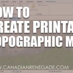 How To Create A Printable Topographic Map In Arcgis Pro   Youtube   How To Create A Printable Map