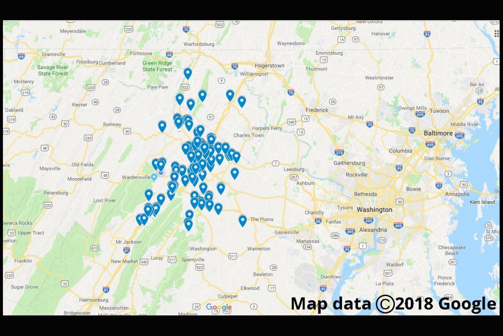 pin drop map locations