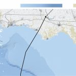 Hurricane Michael Pummels The Florida Panhandle   Wsj   Map Of Florida Panhandle Hotels