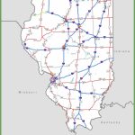 Illinois Road Map   Printable Map Of Illinois