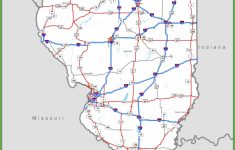 Illinois Road Map - Printable Map Of Illinois