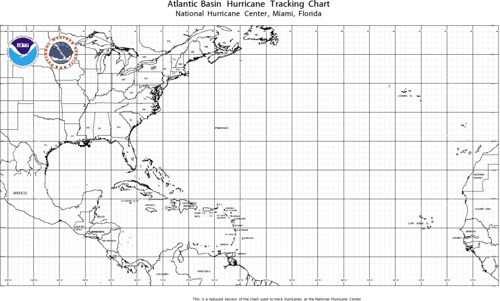 Printable Hurricane Tracking Map - Printable Maps