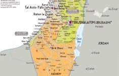 Image Result For Printable Map Of Israel | Israel Map | Map, Israel - Printable Map Of Israel