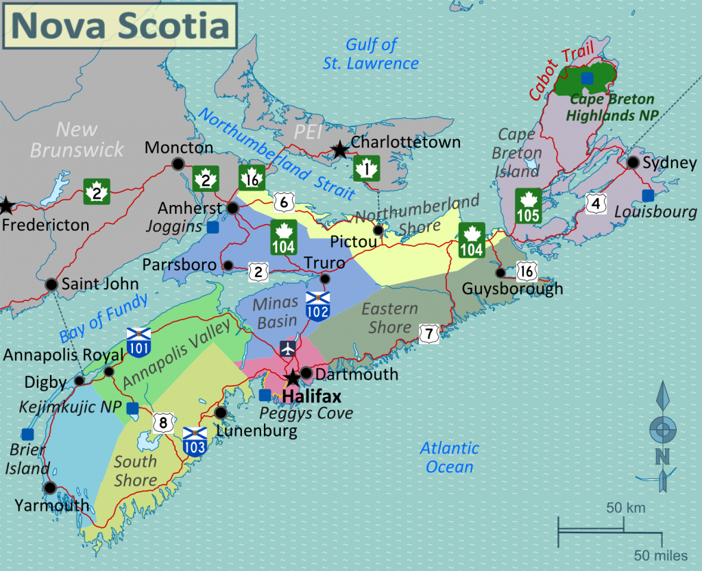 Image Result For Printable Map Of Nova Scotia | Vacations In 2019 - Printable Map Of Nova Scotia Canada