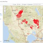 In Search Of Fire Maps – Greeninfo Network   Interactive Map Of California Fires