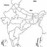 India Map Outline A4 Size | Map Of India With States | India Map   Map Of India Blank Printable