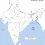 India Political Map In A4 Size   Political Outline Map Of India Printable