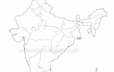india political map india political map outline printable India Political Map - India Political Map Outline Printable