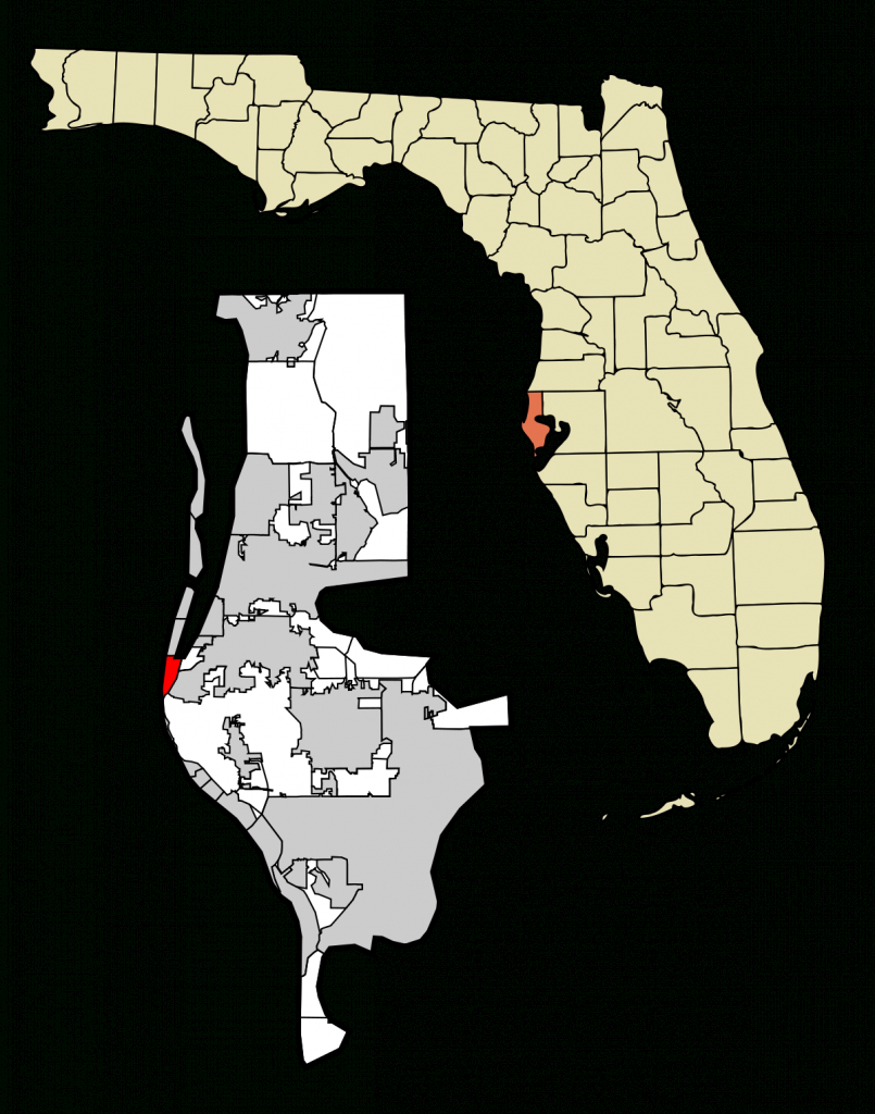 Indian Rocks Beach, Florida - Wikipedia - Indian Shores Florida Map