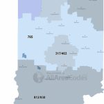 Indiana Area Codes   Map, List, And Phone Lookup   Printable Map Of Omaha With Zip Codes
