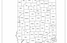 indiana labeled map indiana county map printable Indiana Labeled Map - Indiana County Map Printable