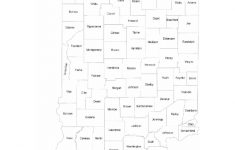 Indiana Map Template - 8 Free Templates In Pdf, Word, Excel Download - Indiana County Map Printable