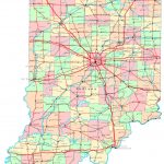 Indiana Printable Map   Indiana County Map Printable