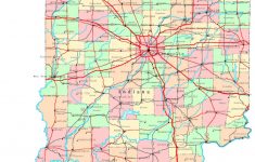 Indiana Printable Map - Printable Map Of Lafayette La