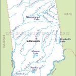 Indiana River Map | Notre Dame In 2019 | Indiana Map, Indiana State   Michigan River Map Printable