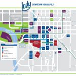 Indianapolis Downtown Map   Printable Map Of Indianapolis