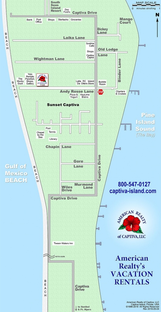 Interactive Map: Captiva, Florida (Amrc) | Florida Anniversary Trip - North Captiva Island Florida Map
