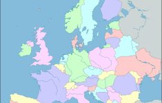 Interactive Map Of Europe, Europe Map With Countries And Seas - Europe Map Puzzle Printable