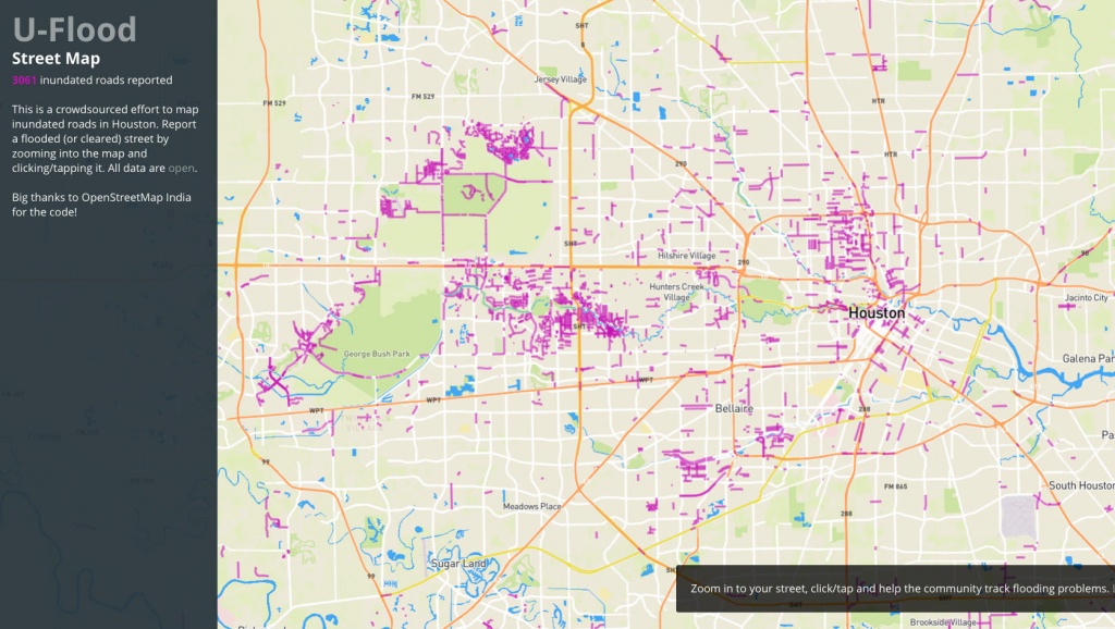 Interactive Map Shows Where Harvey Flooding Is Worst - Cbs News - Google Maps Tyler Texas