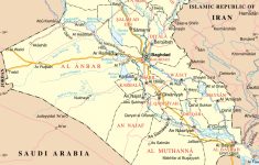iraq road map printable map of iraq Iraq Road Map - Printable Map Of Iraq