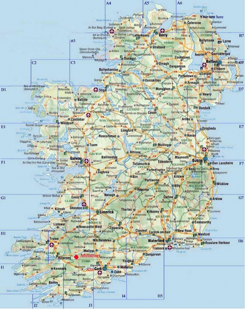 Ireland Maps | Printable Maps Of Ireland For Download - Printable Map Of Northern Ireland