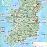 Ireland Road Map   Printable Road Map Of Ireland
