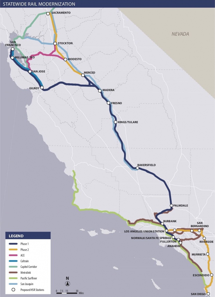 Is California High-Speed Rail Still Happening? - Curbed - California High Speed Rail Map
