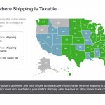 Is Shipping Taxable?   Texas Sales Tax Map