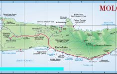 Island Maps | Kihei Resort Home Owners Association Website - Molokai Map Printable