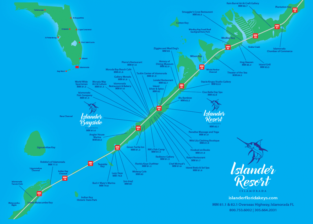 Islander Resort | Islamorada, Florida Keys - Show Me A Map Of The Florida Keys
