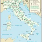 Italy — Central Intelligence Agency   Printable Map Of Italy For Kids