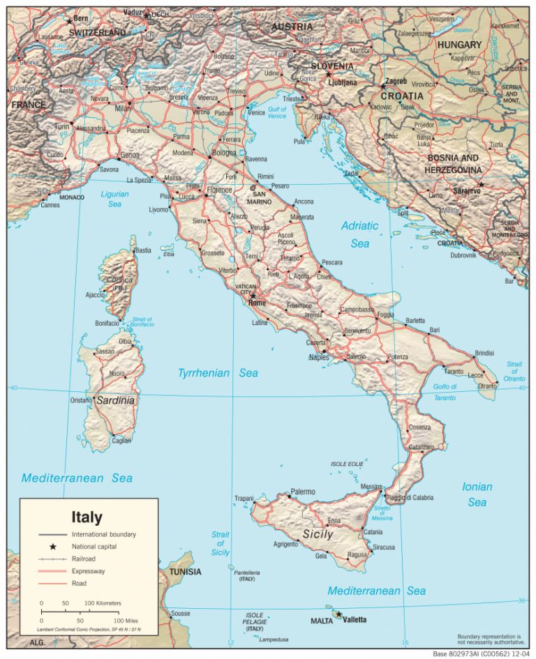 Italy Maps - Perry-Castañeda Map Collection - Ut Library Online ...