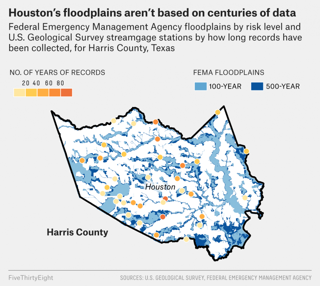It&amp;#039;s Time To Ditch The Concept Of &amp;#039;100-Year Floods&amp;#039; | Fivethirtyeight - Orange County Texas Flood Zone Map