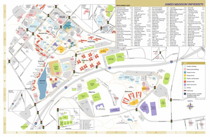 Duke University Campus Map Printable