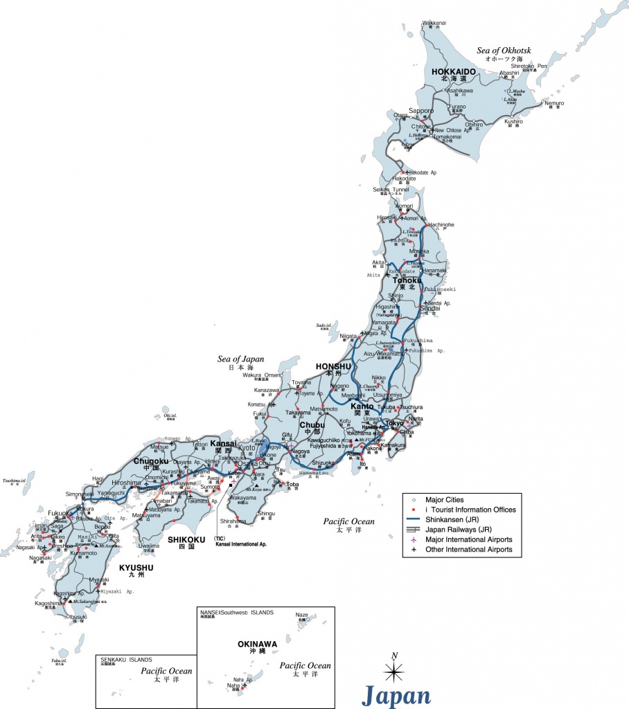 Japan Maps | Printable Maps Of Japan For Download - Printable Map Of Japan