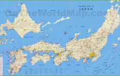 Japan Tourist Map - Printable Map Of Japan With Cities