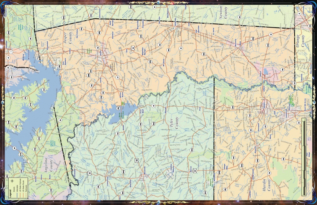 Jasper County Tx Map - Skyline Publishing - Jasper County Texas Parcel Map