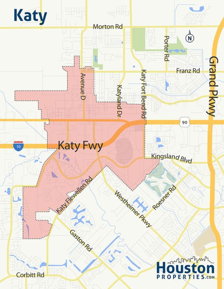 Katy Texas Flooding Map